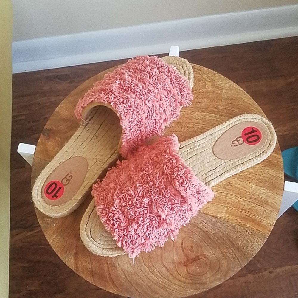 UGG Edith Shearling Espadrille Sandals